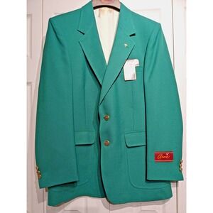 Vtg. Arnie Sport Coat Men 42R Rare 2 Button Wool Golf Umbrella Arnold Palmer NWT